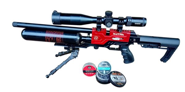 Senapan PCP Natra Bocap 500cc Warna Merah